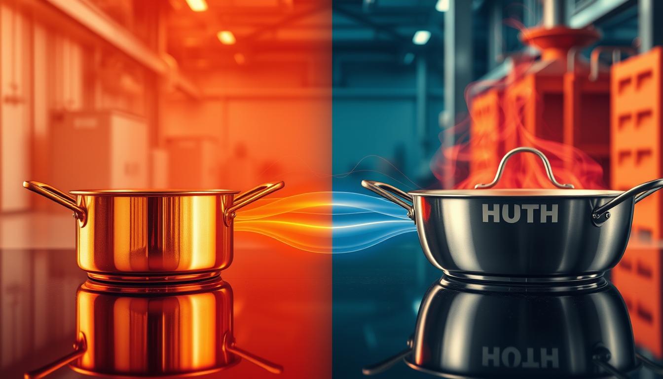 Read more about the article Copper Cookware vs. Stainless Steel: Which Heats Better?
