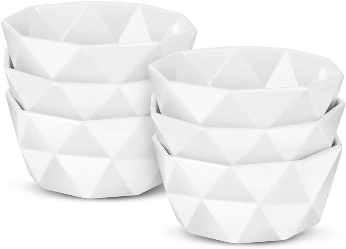 Delling Geometric Porcelain Ramekins