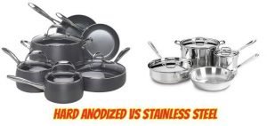 Read more about the article Hard Anodized Vs Stainless Steel Cookware | Find the Best One for Healthy Cooking