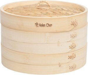 Helen Chen's Asian Kitchen 10" Bamboo Steamer Basket