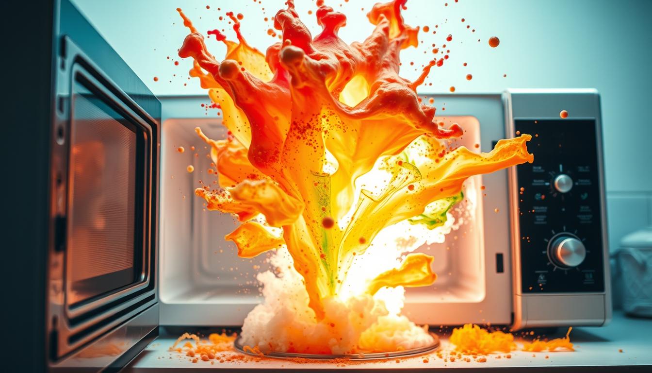 Read more about the article Microwaves & Molecules: Why Some Foods Explode