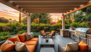 Read more about the article Outdoor Kitchen Seating Arrangements That Enhance Comfort & Style