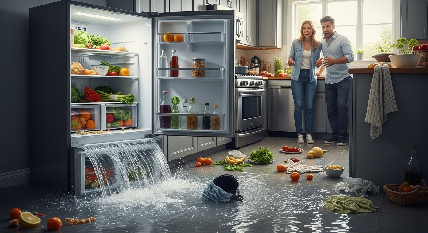You are currently viewing Refrigerator Leaking Water Inside