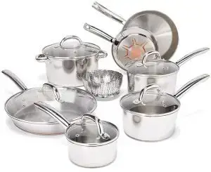 T-fal Stainless Steel Cookware Set