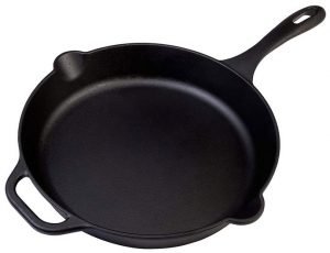 Victoria 12 Inch Cast Iron Skillet